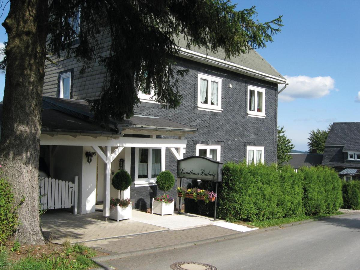 Ferienwohnung Waldblick Im Haus Ludwig Masserberg Eksteriør billede